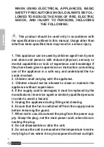 Preview for 10 page of Olimpia splendid PELER 5 Instructions For Use And Maintenance Manual