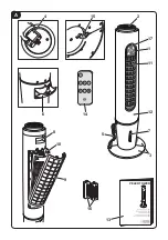 Предварительный просмотр 8 страницы Olimpia splendid PELER TOWER Instructions For Installation, Use And Maintenance Manual