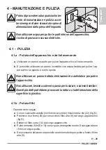 Предварительный просмотр 31 страницы Olimpia splendid PELER TOWER Instructions For Installation, Use And Maintenance Manual