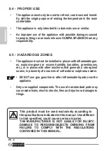 Предварительный просмотр 42 страницы Olimpia splendid PELER TOWER Instructions For Installation, Use And Maintenance Manual