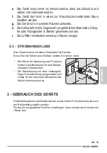 Предварительный просмотр 89 страницы Olimpia splendid PELER TOWER Instructions For Installation, Use And Maintenance Manual