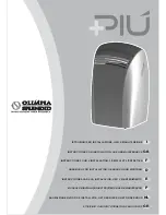 Предварительный просмотр 1 страницы Olimpia splendid piu Instructions For Installation, Use And Maintenance Manual