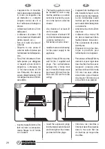 Предварительный просмотр 28 страницы Olimpia splendid RADICAL TWIN Instructions For Installation, Use And Maintenance Manual