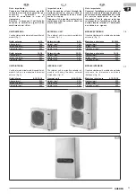 Предварительный просмотр 11 страницы Olimpia splendid Sherpa 8M Instructions For Installation, Use And Maintenance Manual