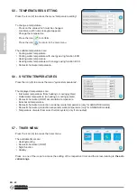 Preview for 86 page of Olimpia splendid Sherpa AQUADUE S3 E Instructions For Installation, Use And Maintenance Manual