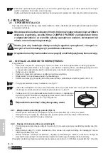 Preview for 282 page of Olimpia splendid Sherpa AQUADUE S3 E Instructions For Installation, Use And Maintenance Manual