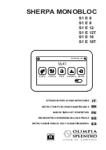 Olimpia splendid SHERPA MONOBLOC Instructions For Use And Maintenance Manual preview