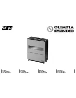 Olimpia splendid SK 94 Instructions For Installation, Use And Maintenance Manual preview