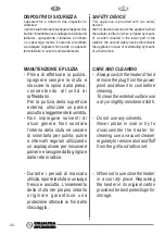 Preview for 20 page of Olimpia splendid SOLARIA CARBON Instructions For Installation, Use And Maintenance Manual