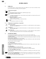 Preview for 74 page of Olimpia splendid UNICO AIR INVERTER 8 HP Instructions For Installation, Use And Maintenance Manual