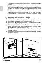 Предварительный просмотр 60 страницы Olimpia splendid Unico Air R410A Instructions For Use And Maintanence