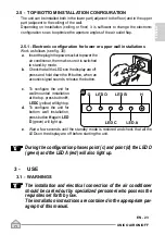 Предварительный просмотр 71 страницы Olimpia splendid Unico Air R410A Instructions For Use And Maintanence