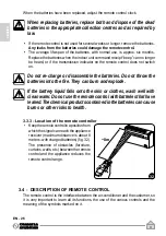 Предварительный просмотр 74 страницы Olimpia splendid Unico Air R410A Instructions For Use And Maintanence