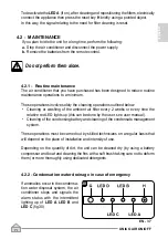 Предварительный просмотр 85 страницы Olimpia splendid Unico Air R410A Instructions For Use And Maintanence