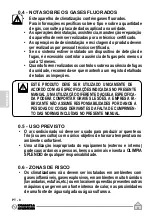 Preview for 216 page of Olimpia splendid Unico Air R410A Instructions For Use And Maintanence