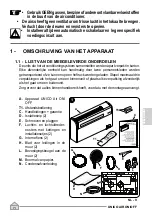 Предварительный просмотр 257 страницы Olimpia splendid Unico Air R410A Instructions For Use And Maintanence