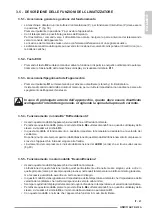 Preview for 37 page of Olimpia splendid UNICO ART Instructions For Use And Maintenance Manual