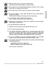 Preview for 55 page of Olimpia splendid UNICO ART Instructions For Use And Maintenance Manual