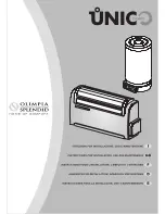 Preview for 1 page of Olimpia splendid Unico Boiler Instructions For Installation, Use And Maintenance Manual