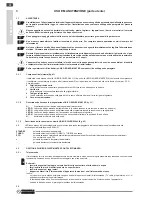 Preview for 28 page of Olimpia splendid Unico Boiler Instructions For Installation, Use And Maintenance Manual