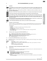 Preview for 49 page of Olimpia splendid Unico Boiler Instructions For Installation, Use And Maintenance Manual