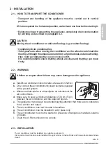 Preview for 45 page of Olimpia splendid UNICO EASY S1 Instructions For Use And Maintenance Manual