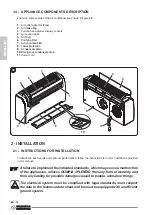 Предварительный просмотр 62 страницы Olimpia splendid Unico Edge 30 SF EVA Instructions For Use And Maintenance Manual