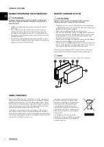 Предварительный просмотр 6 страницы Olimpia Sitali DF100 Pure Instruction Manual