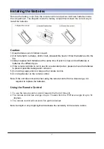 Preview for 8 page of Olin OPVR-1000 User Manual