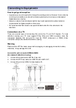 Preview for 9 page of Olin OPVR-1000 User Manual