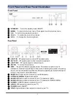 Предварительный просмотр 5 страницы Olin OPVR-1600 User Manual