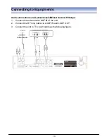 Предварительный просмотр 11 страницы Olin OPVR-1600 User Manual