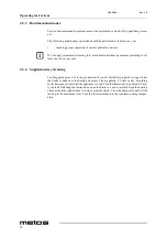 Preview for 20 page of Olis metos 700 72/02CPE Installation And Operation Manual