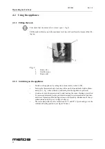 Предварительный просмотр 16 страницы Olis metos 700 Series Installation And Operation Manual