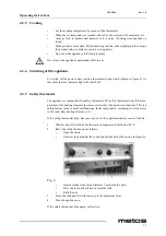 Предварительный просмотр 17 страницы Olis metos 700 Series Installation And Operation Manual