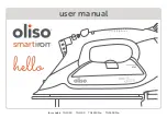 Oliso smartiron TG1050 User Manual preview