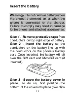 Preview for 13 page of Olitech EASY MATE+ OLT2914 User Manual