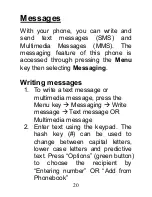 Preview for 20 page of Olitech EASY MATE+ OLT2914 User Manual