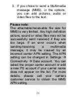 Preview for 21 page of Olitech EASY MATE+ OLT2914 User Manual