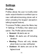 Preview for 36 page of Olitech EASY MATE+ OLT2914 User Manual