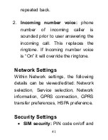 Preview for 41 page of Olitech EASY MATE+ OLT2914 User Manual