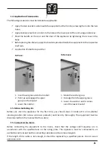 Preview for 23 page of OLITREM Marecos Horeca ARV 36 Operating And Maintenance Manual