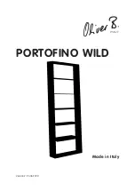 Предварительный просмотр 1 страницы Oliver B. PORTOFINO WILD Manual