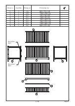 Preview for 2 page of Oliver Furniture SEASIDE Bench Assembly Instructions Manual