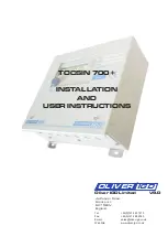 Oliver IGD TOCSIN 700+ Installation And User Instructions Manual preview