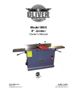 Oliver 0008 Owner'S Manual preview