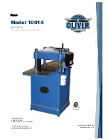 Oliver 10014 Owner'S Manual preview