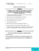 Preview for 4 page of Oliver 1308-C User'S Operating And Instruction Manual