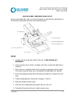 Preview for 11 page of Oliver 1308-N User'S Operating And Instruction Manual