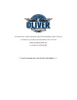 Предварительный просмотр 70 страницы Oliver 4265 Owner'S Manual